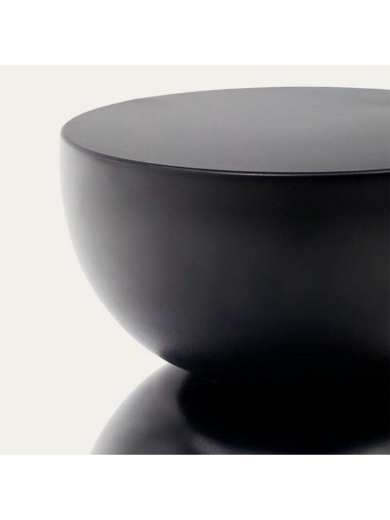 Kave Home - Rachell-sivupöytä musta ⌀ 30 cm - BLACK | Stockmann - photo 2