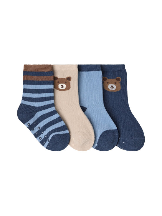 Lindex - Zeķes 4 iepak. - 2065 BLUE | Stockmann - photo 2