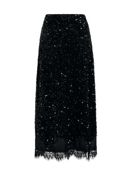 Vila - VmBelieve Lace Midi -hame - BLACK | Stockmann - photo 2