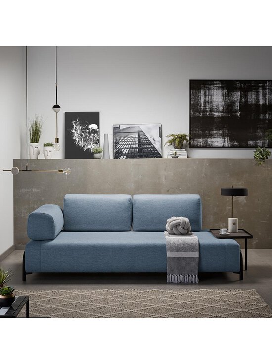 Kave Home - Compo-sohvan käsinoja sininen - BLUE | Stockmann - photo 4