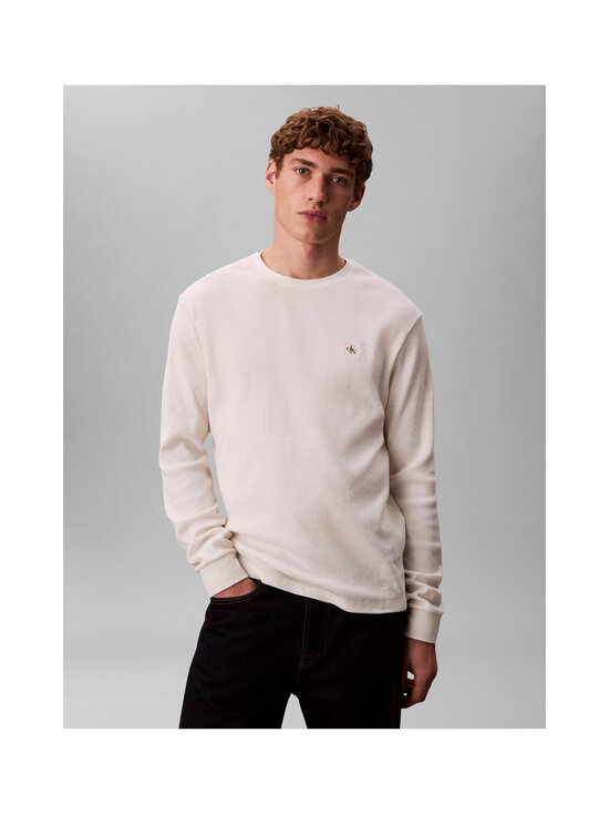 Calvin Klein Jeans - Pusa Waffle Badge Crewneck - YAS TOFU | Stockmann - photo 2