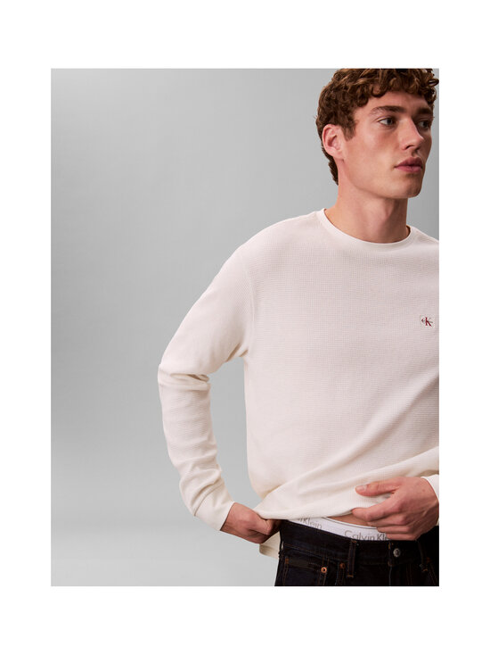 Calvin Klein Jeans - Pusa Waffle Badge Crewneck - YAS TOFU | Stockmann - photo 5