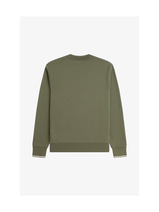 Fred Perry - Crew Neck -collegepaita - LAUREL WREATH GREEN / ECRU / D | Stockmann - photo 2