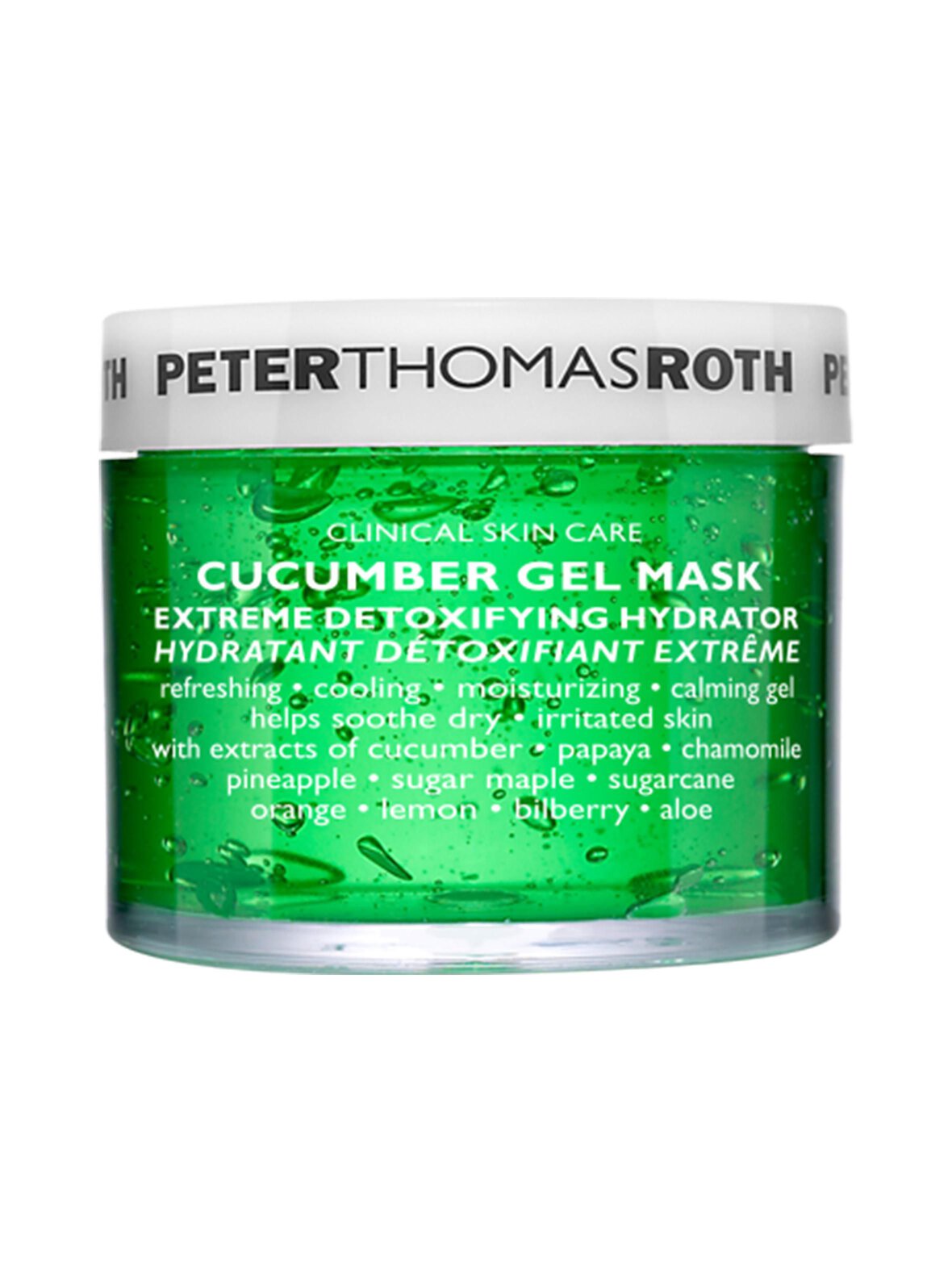 Peter Thomas Roth Cucumber gel mask -geelinaamio