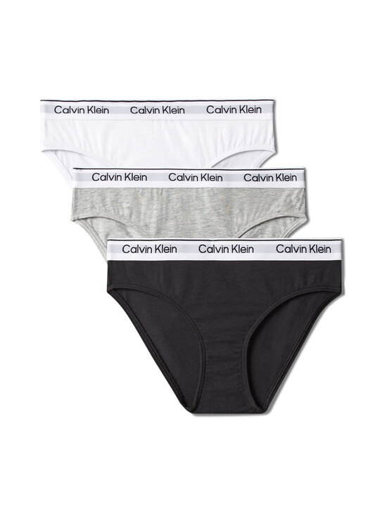 Calvin Klein Kids - Aluspüksid Bikini 3 tk - 05K BLK/GRYHTR/WHITE | Stockmann - photo 1