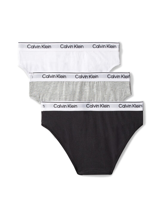 Calvin Klein Kids - Aluspüksid Bikini 3 tk - 05K BLK/GRYHTR/WHITE | Stockmann - photo 2