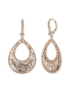 Marchesa - DOMED OPEN FILIGREE DROP -korvakorut - GOLD | Stockmann