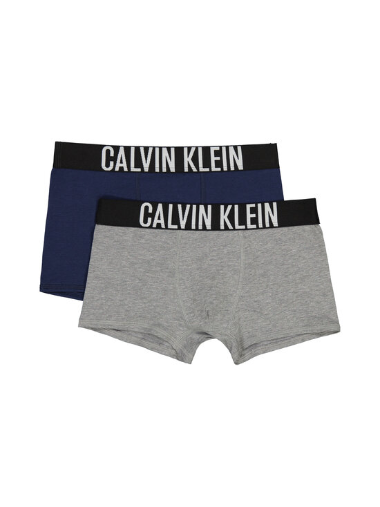 Calvin Klein Kids - Bokserid, 2 paari - 0UA GREYHEATHER/BLACKIRIS | Stockmann - photo 1