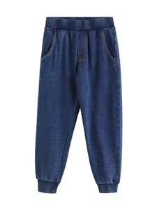 Lindex - Dressipüksid Denim Look - 5659 DARK BLUE | Stockmann