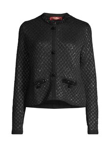 Max Mara Studio - Perdoni Strickjacke -jakku - 006 SCHWARZ | Stockmann