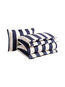 Gant Home - Bold Stripe -pussilakanasetti - 431 SATEEN BLUE | Stockmann