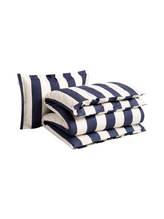 Gant Home - Bold Stripe -pussilakanasetti - 431 SATEEN BLUE | Stockmann - photo 1