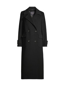Cinzia Rocca Icons - Classic Long Wool -villakangastakki - 1 BLACK | Stockmann