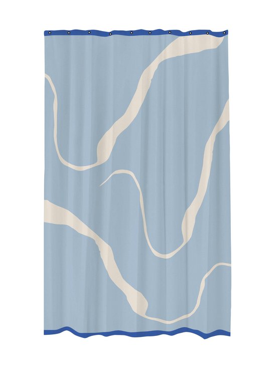 Mette Ditmer Denmark - Nova Arte -suihkuverho - 70 LIGHT BLUE / OFF-WHITE | Stockmann - photo 1