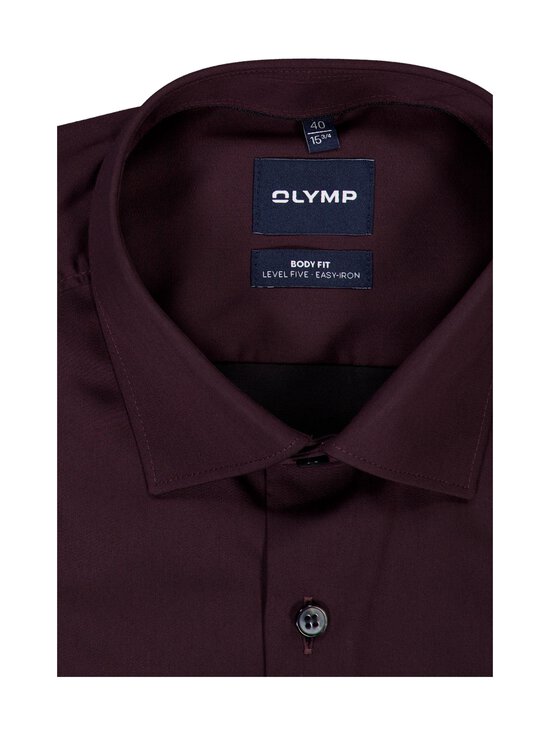 Olymp - Body Fit Satin -kauluspaita, erikoispitkät hihat - 38 CHIANTI | Stockmann - photo 2