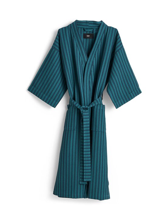 HAY - Waffle Stripe -kylpytakki - STRIPE PETROL BLUE | Stockmann - photo 1