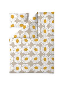 Finlayson - Valo-pussilakanasetti - SAND/YELLOW | Stockmann