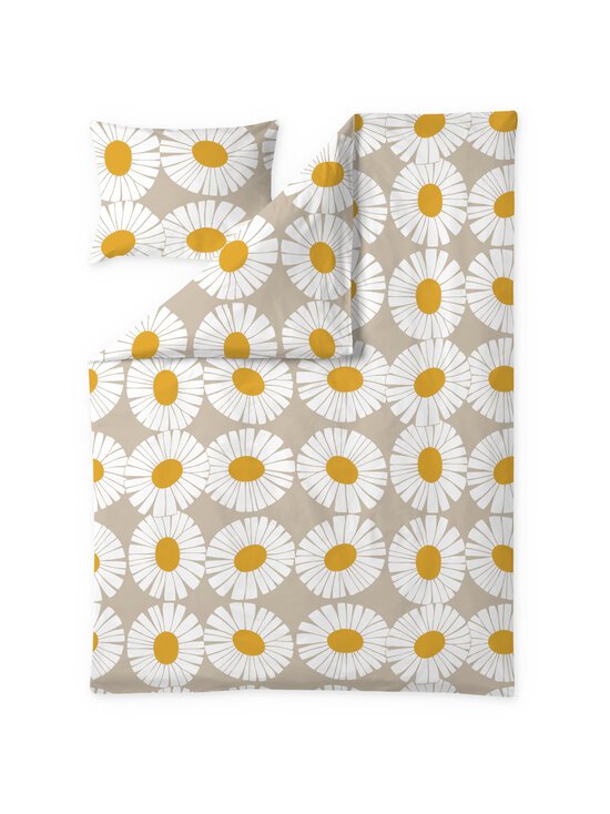 Finlayson - Valo-pussilakanasetti - SAND/YELLOW | Stockmann - photo 1