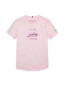 Tommy Hilfiger - Script T-krekls - TOG LIGHT PINK | Stockmann
