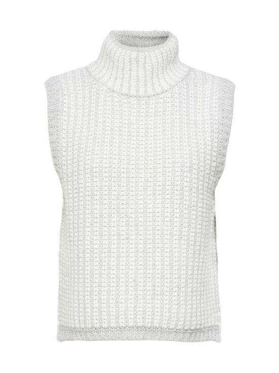 Structure Cardigan with alpaca