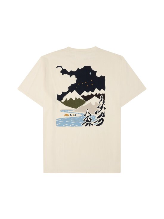 Knowledge Cotton Apparel - T-särk Back Print - 1387 EGRET | Stockmann - photo 2