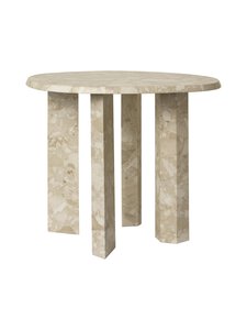 Ferm Living - Taula-marmorinen sivupöytä - SAND | Stockmann