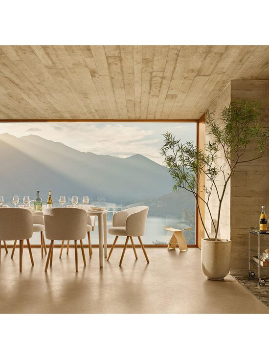 Vitra - Mikado-tuoli käsinojilla Nubia-kangas 01 ivory-pearl/tammi - BEIGE | Stockmann - photo 2