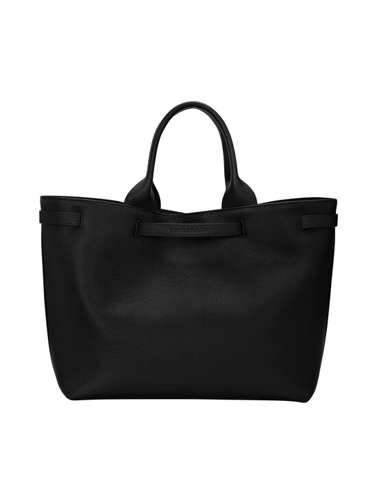 Longchamp - Le Smart Flow Top Handle -nahkalaukku - 001 BLACK | Stockmann - photo 2
