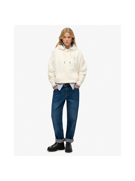 Superdry - Luxe Casual Relaxed -huppari - 22C CREAM | Stockmann - photo 7