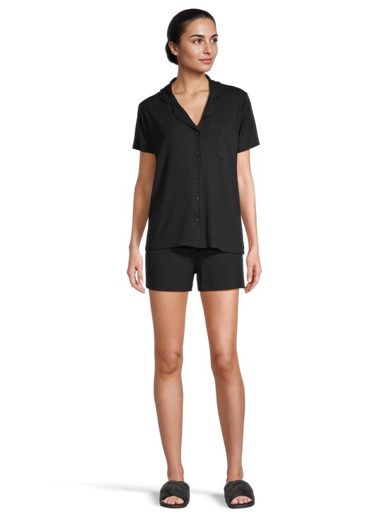 SKIMS - Soft Lounge Short Sleep Set -pyjama - ONYX | Stockmann - photo 4