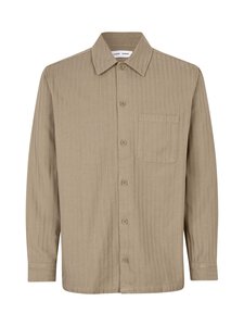 Samsoe Samsoe - Sadamon Casual -päällyspaita - GREIGE | Stockmann