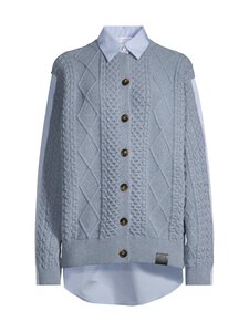 Stella McCartney - Mix Knit And Shirting -paita | Stockmann