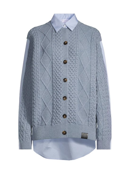 Stella McCartney - Mix Knit And Shirting -paita - MULTICO | Stockmann - photo 1