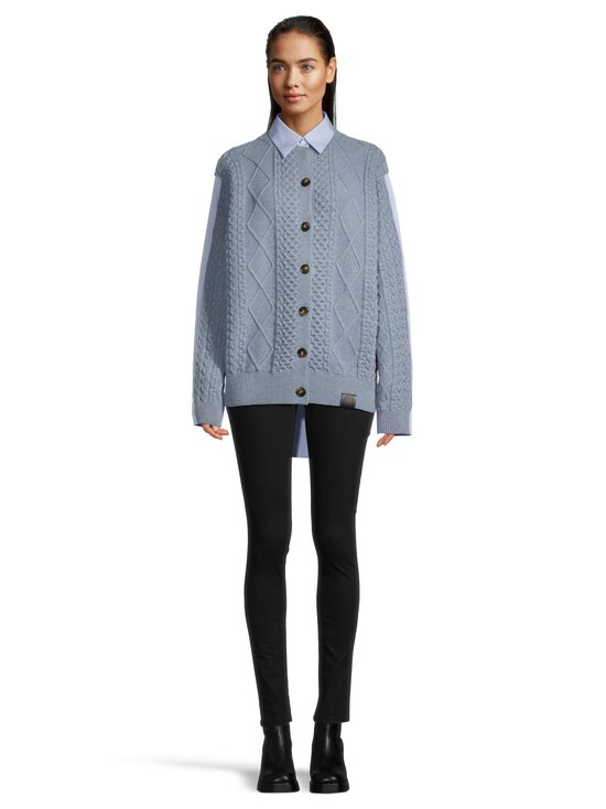 Stella McCartney - Mix Knit And Shirting -paita - MULTICO | Stockmann - photo 2