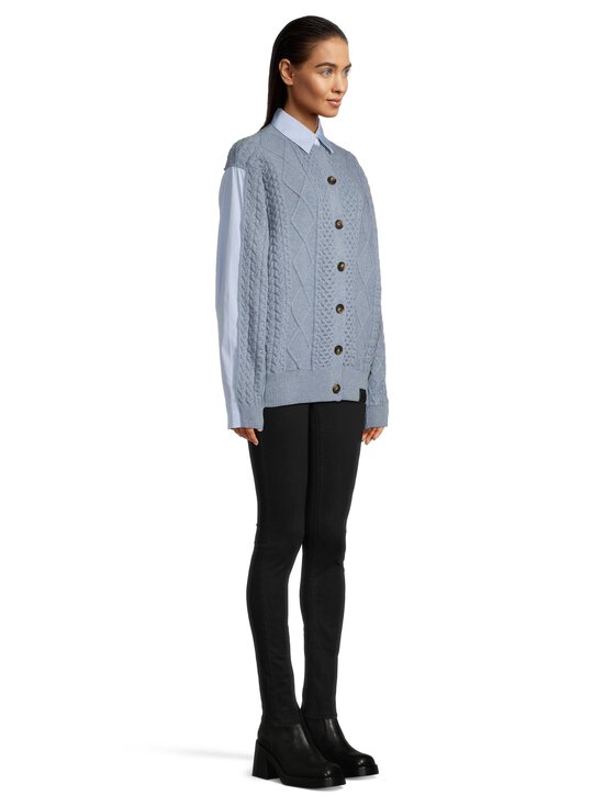 Stella McCartney - Mix Knit And Shirting -paita - MULTICO | Stockmann - photo 4