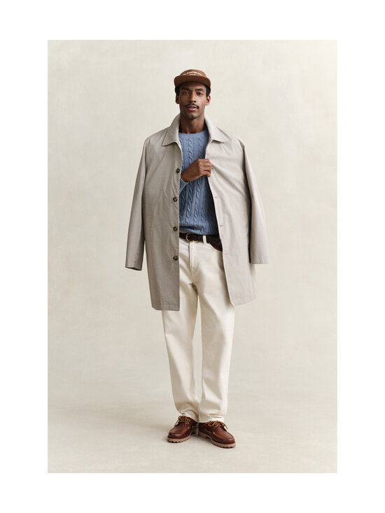 GANT - Cotton Cable C-neck -neule - 430 FADED DENIM | Stockmann - photo 5