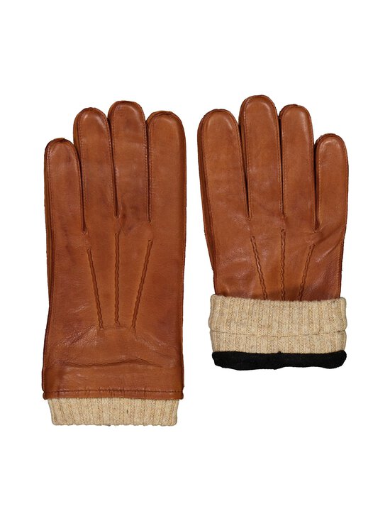 CONSTRUE - Sachary-nahkakäsineet - BROWN ANTIQUE, BEIGE RIB | Stockmann - photo 4