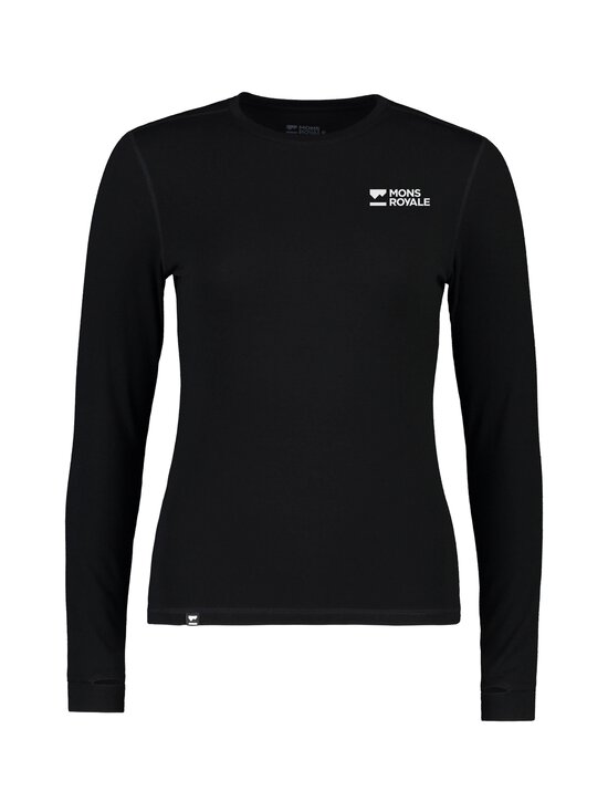 Mons Royale - W Cascade Merino -aluspaita - 001 BLACK | Stockmann - photo 1