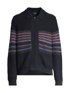 PS Paul Smith - Vetoketjullinen neuletakki - 49_VERY DARK NAVY | Stockmann