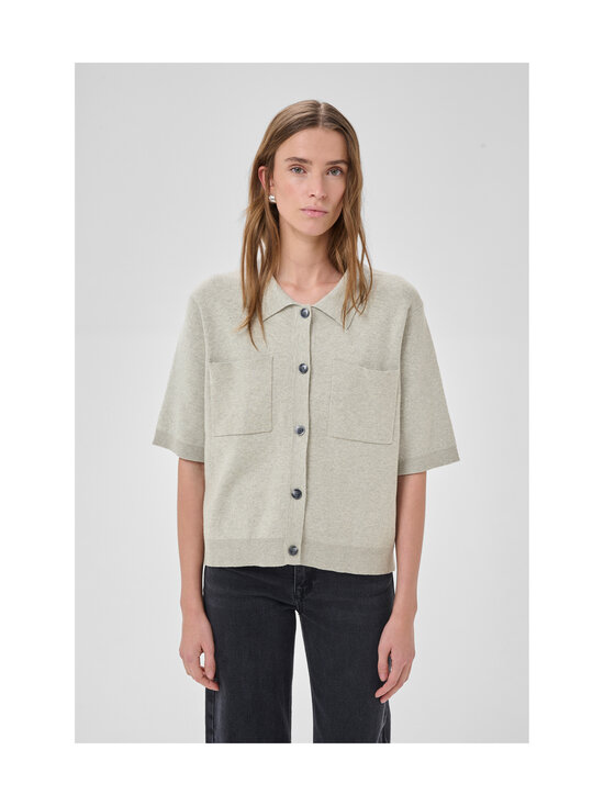 MY ESSENTIAL WARDROBE - MWStino-neuletakki - 170 MEDIUM GREY MELANGE | Stockmann - photo 3