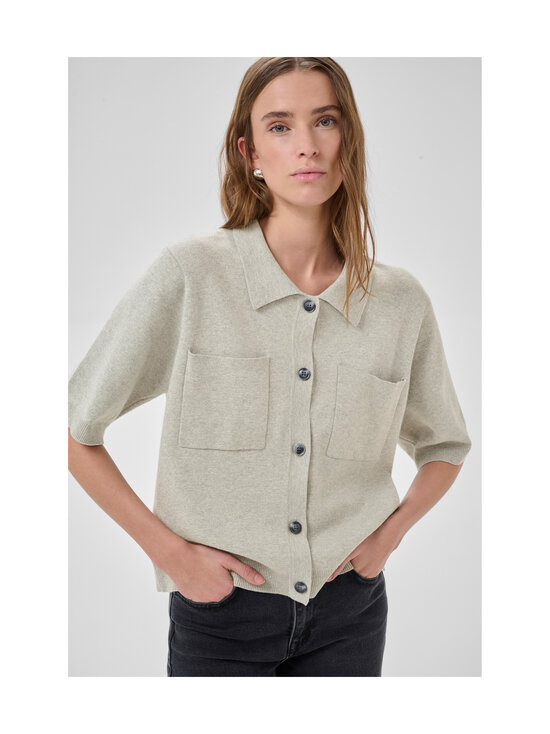 MY ESSENTIAL WARDROBE - MWStino-neuletakki - 170 MEDIUM GREY MELANGE | Stockmann - photo 4