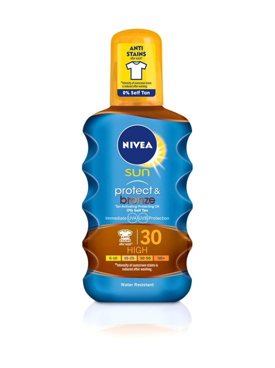 Protect & Bronze Tan Activating Protecting Oil SK 30 -aurinkosuojaöljy 200 ml