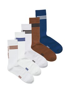 JACK & JONES junior - Jacjace-tennissukat 5-pack - WHITE PACK:MONKS ROBE - WHITE - SURF THE WEB - WHITE JACK & JONES junior - Jacjace-tennissukat 5-pack - WHITE PACK:MONKS ROBE - WHITE - SURF THE WEB - WHITE | Stockmann