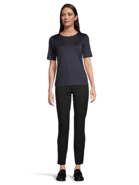 ESSENTIALS by Stockmann - Jade O-neck T-krekls - DK.NAVY | Stockmann - photo 2