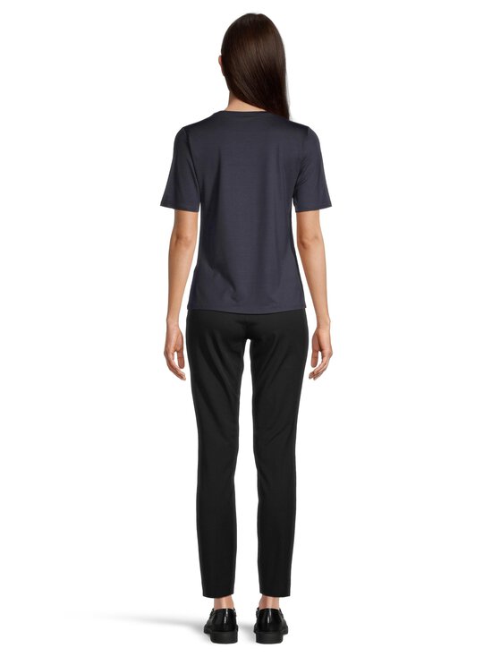 ESSENTIALS by Stockmann - Jade O-neck T-krekls - DK.NAVY | Stockmann - photo 3
