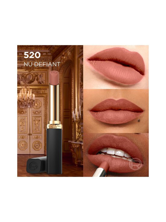 L'Oréal Paris - Color Riche Intense Volume Matte -huulipuna - 520 LE NUDE DEFIANT - photo 4 L'Oréal Paris - Color Riche Intense Volume Matte -huulipuna - 520 LE NUDE DEFIANT | Stockmann - photo 4