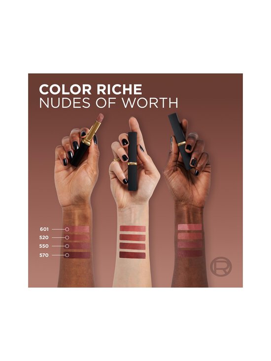 L'Oréal Paris - Color Riche Intense Volume Matte -huulipuna - 520 LE NUDE DEFIANT - photo 5 L'Oréal Paris - Color Riche Intense Volume Matte -huulipuna - 520 LE NUDE DEFIANT | Stockmann - photo 5