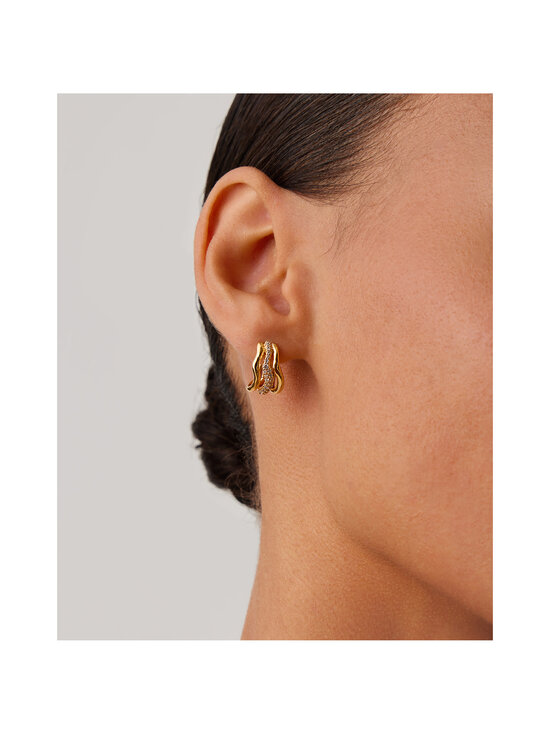 MISSOMA - Molten Snow Triple Small auskari - GOLD | Stockmann - photo 4