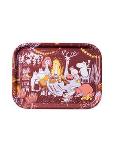 Moomin Arabia - Juhlan Aika -vaneritarjotin 27 x 20 cm - RED | Stockmann
