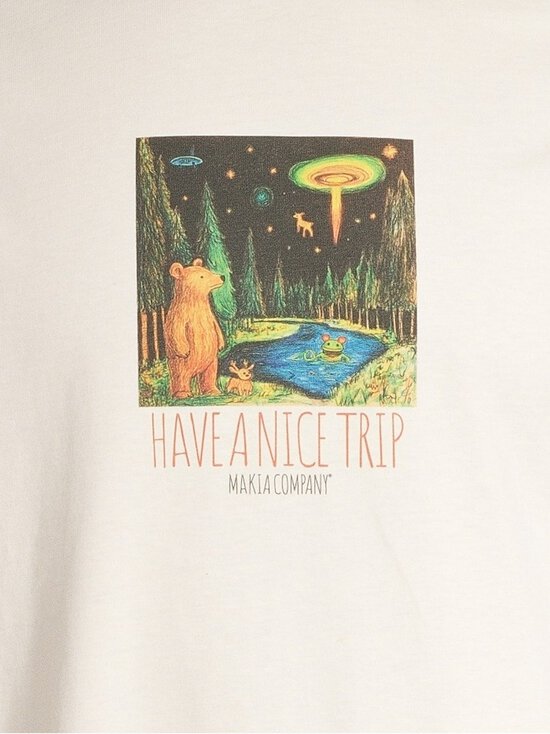 Makia - Trip t-paita - 003 NATURAL WHITE | Stockmann - photo 4